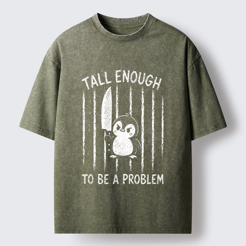 Tokyo-Tiger Strong Tall Mindset Washed T-Shirt