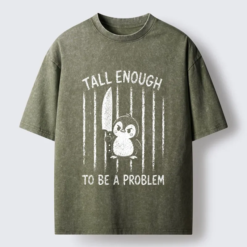 Tokyo-Tiger Strong Tall Mindset Washed T-Shirt