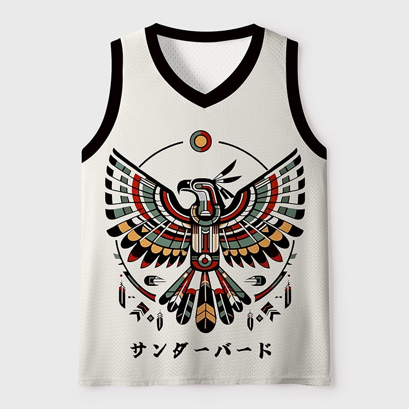 Tokyo-Tiger Sacred Thunderbird Mesh Tank Top