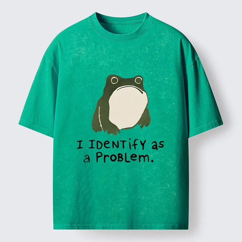 Tokyo‑Tiger Funny Self Joke Art Washed T‑Shirt