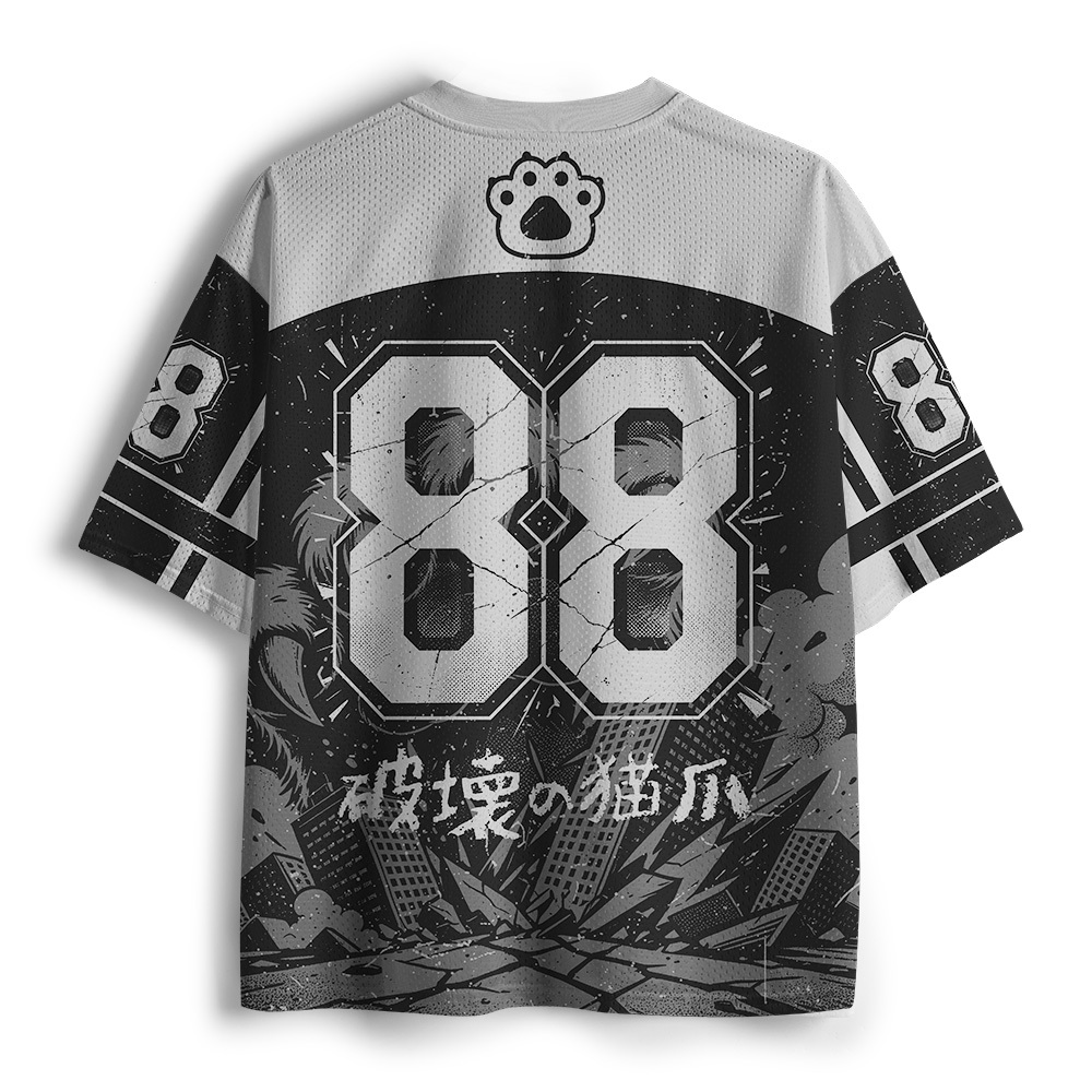 Tokyo-Tiger Tokusatsu Cat Monster Mesh Jersey