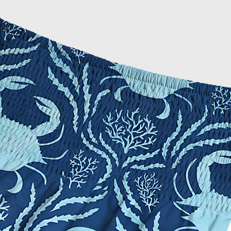 Tokyo-Tiger Crab And Seaweed Maxi Skirt