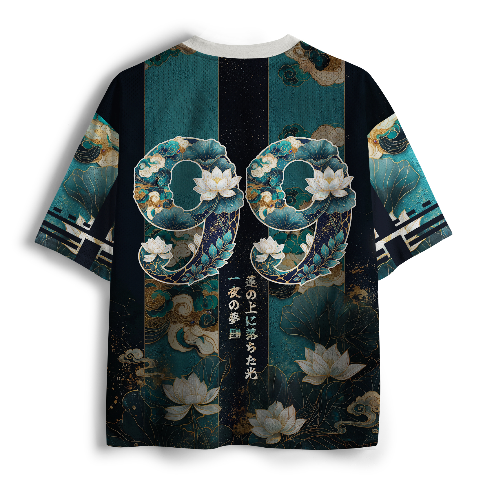Tokyo-Tiger Starlight On The Lotus Dream Mesh Jersey
