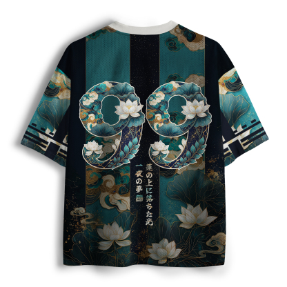 Tokyo-Tiger Starlight On The Lotus Dream Mesh Jersey