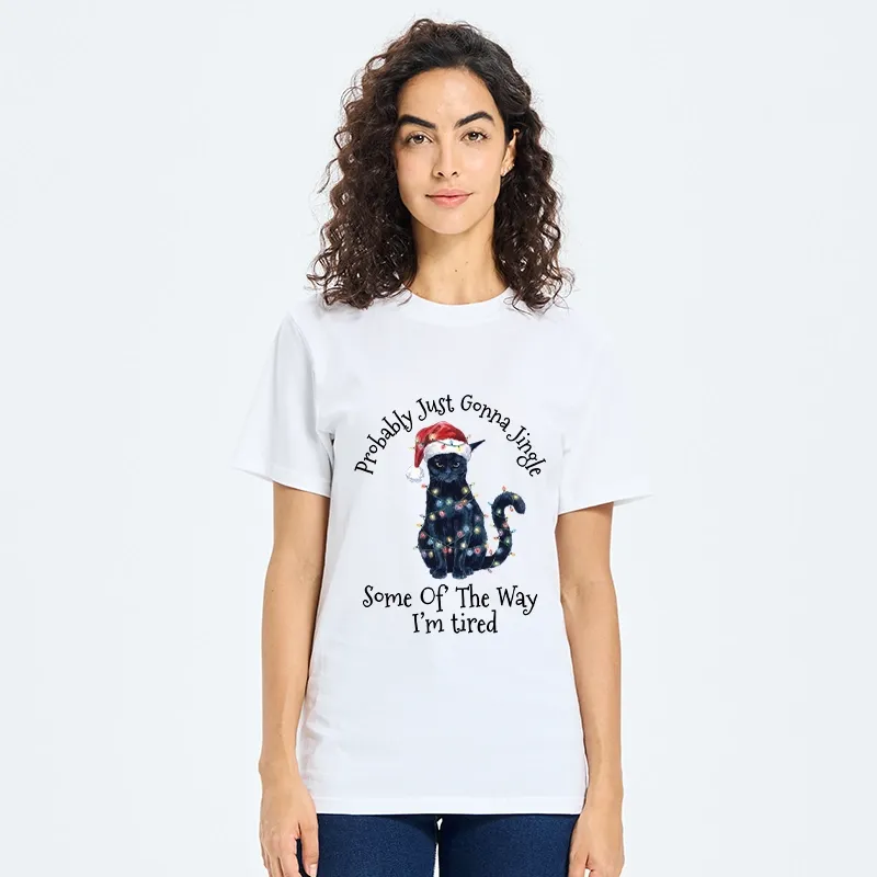 Tokyo-Tiger Tired Christmas Cat Meme Classic T-Shirt