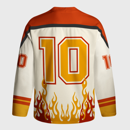Tokyo-Tiger Let's Do Crimes Long-Sleeve Hockey Jersey