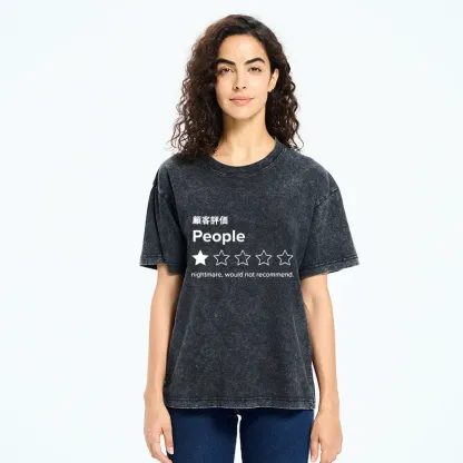 Tokyo-Tiger Not Recommended For People Washed T-Shirt
