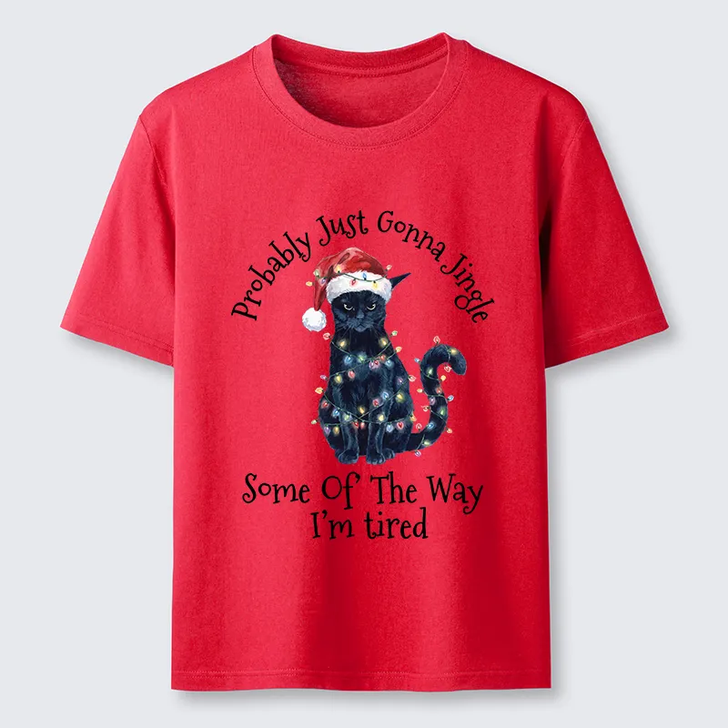 Tokyo-Tiger Tired Christmas Cat Meme Classic T-Shirt