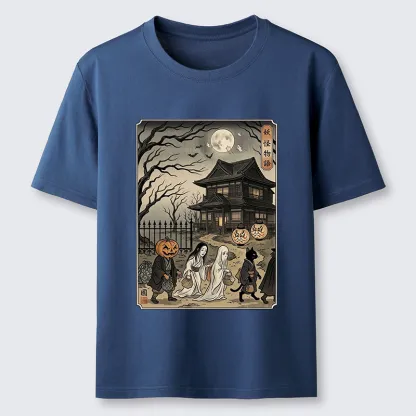 Tokyo-Tiger Vintage Yokai Art Classic T-Shirt