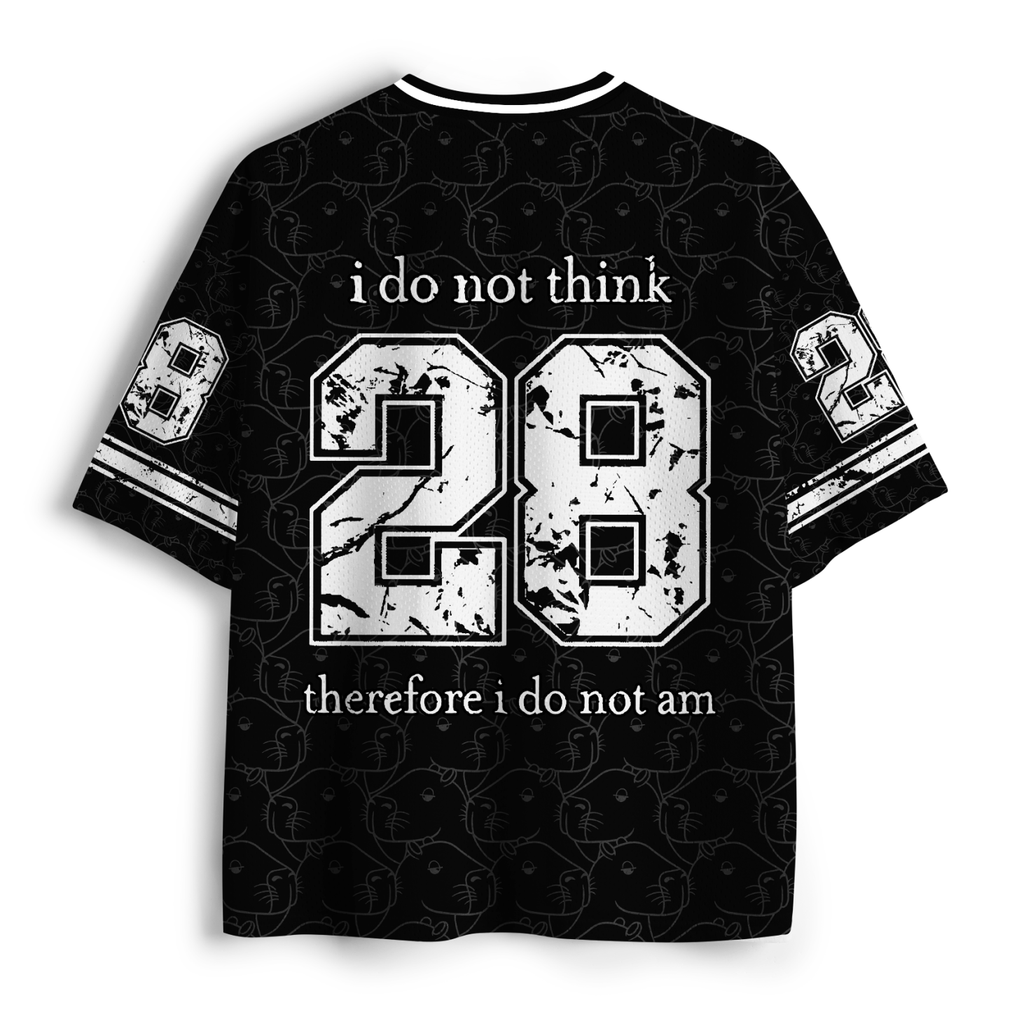 Tokyo-Tiger "I Do Not Think" Capybara Existentialism Mesh Jersey