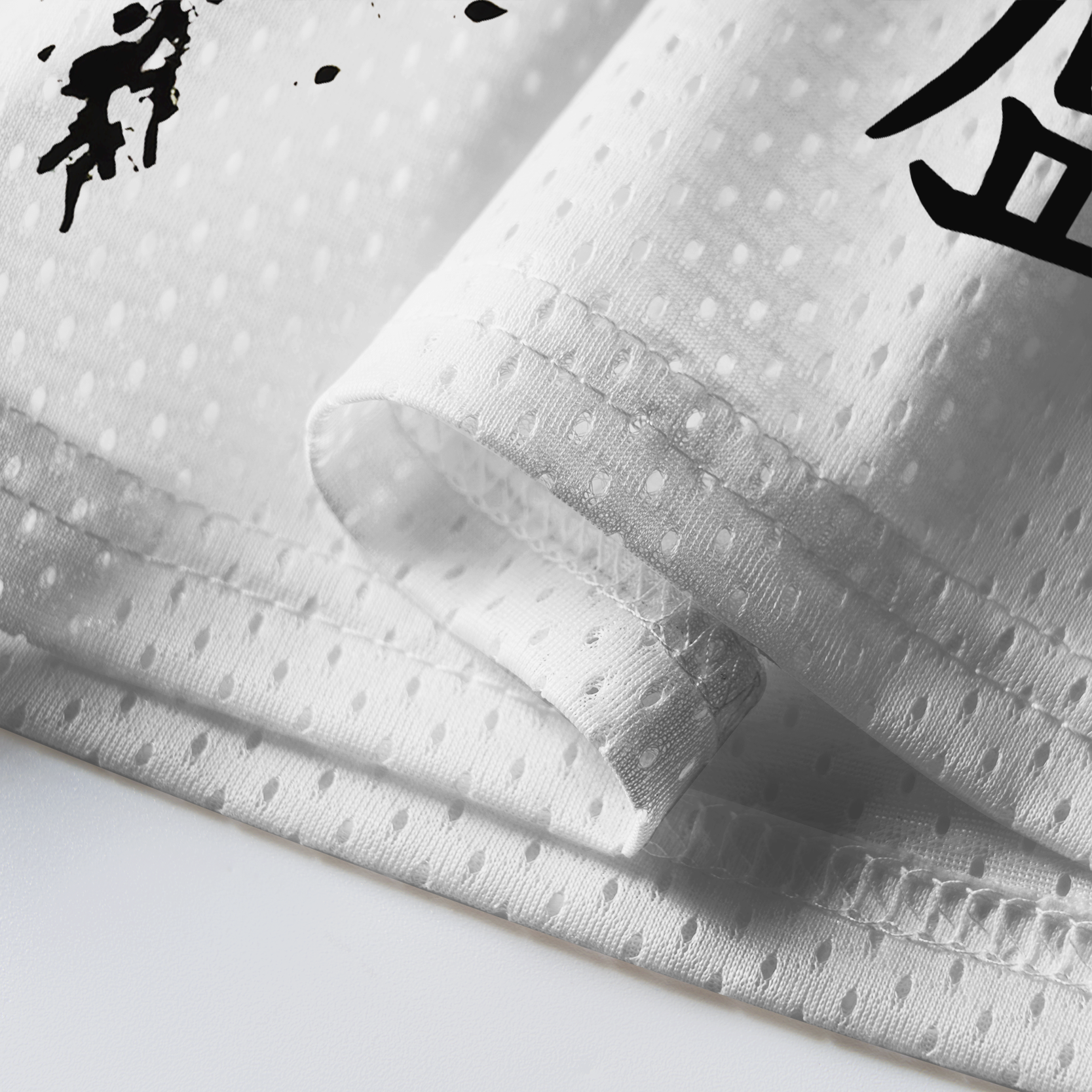 Tokyo-Tiger Japanese Ink Koi Skull Mesh Jersey