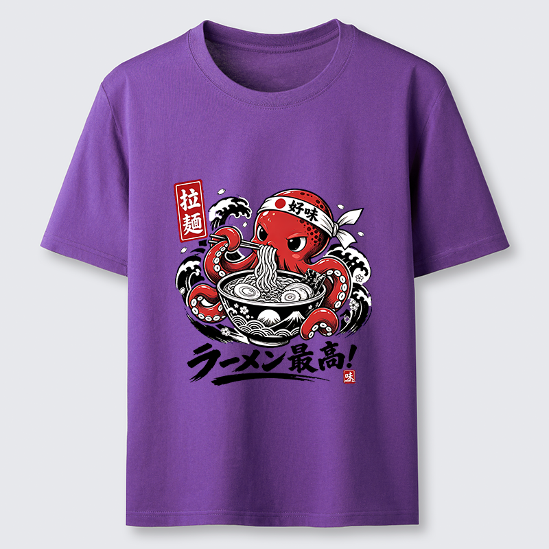 Tokyo-Tiger Octopus Loves Ramen Classic T-Shirt