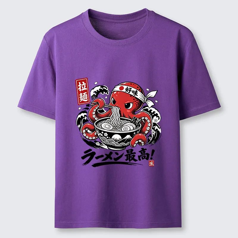 Tokyo-Tiger Octopus Loves Ramen Classic T-Shirt
