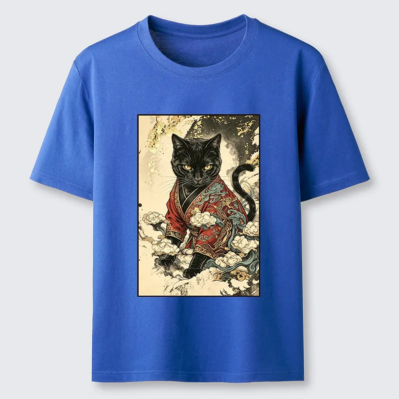 Tokyo-Tiger Traditional Robe Cat Art Classic T-Shirt