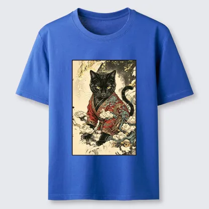 Tokyo-Tiger Traditional Robe Cat Art Classic T-Shirt