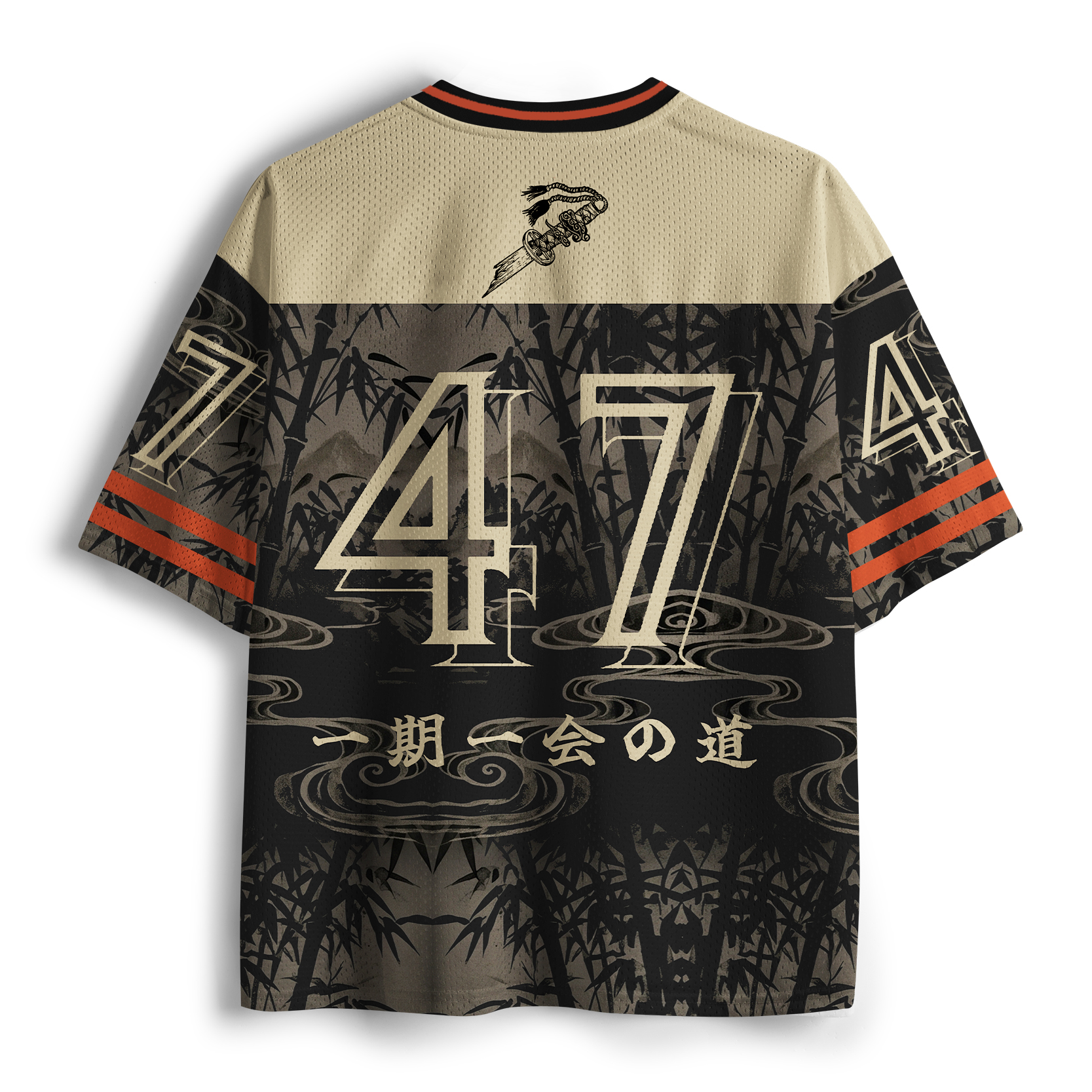 Tokyo-Tiger Calm Blade Capybara Samurai Mesh Jersey