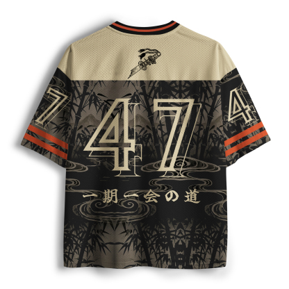 Tokyo-Tiger Calm Blade Capybara Samurai Mesh Jersey