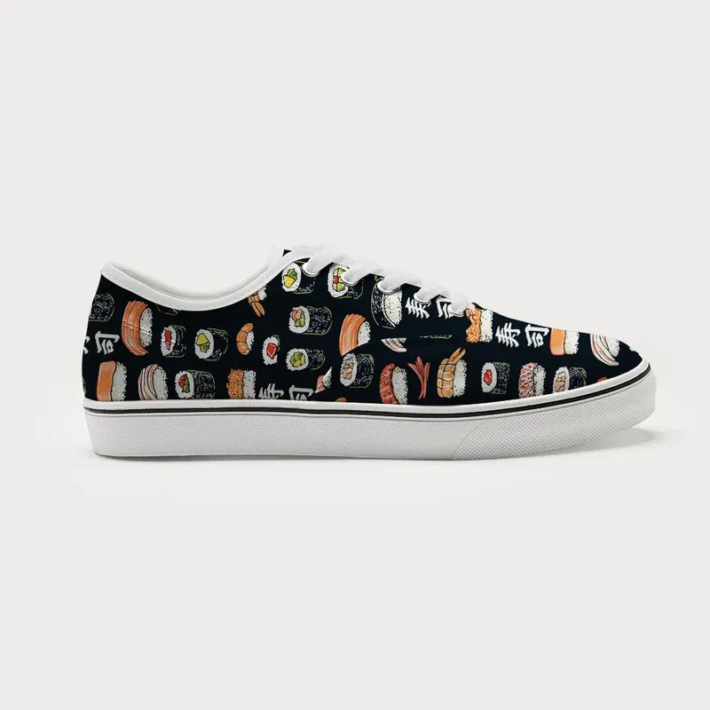 Tokyo-Tiger Delicious Sushi Canvas Shoes