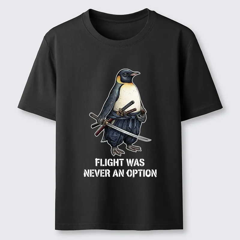 Tokyo-Tiger Funny Warrior Penguin With Sword Meme Classic T-Shirt Sale