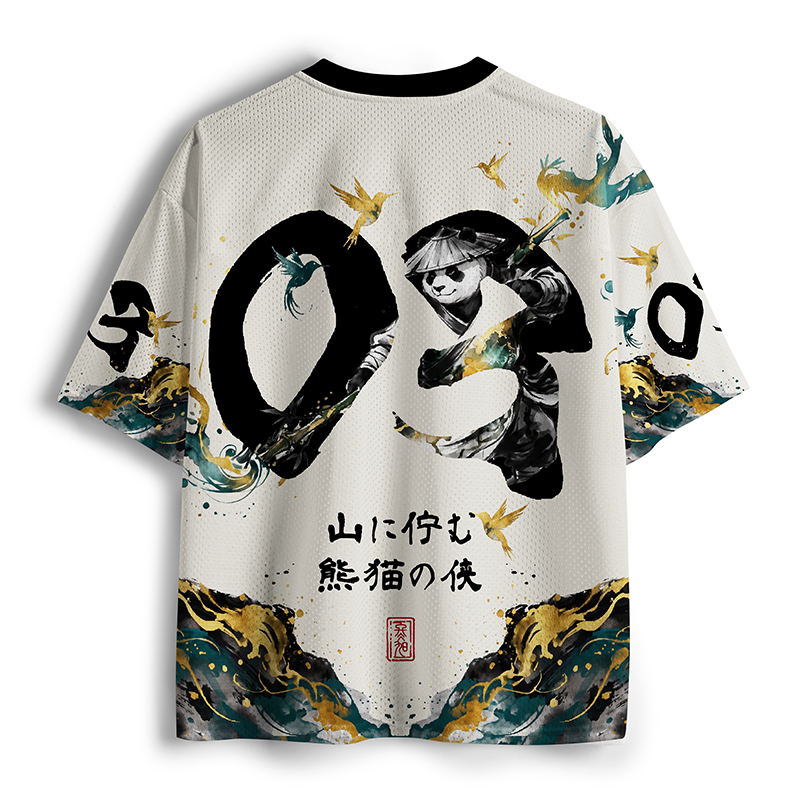 Tokyo-Tiger Mountain Panda Warrior Mesh Jersey