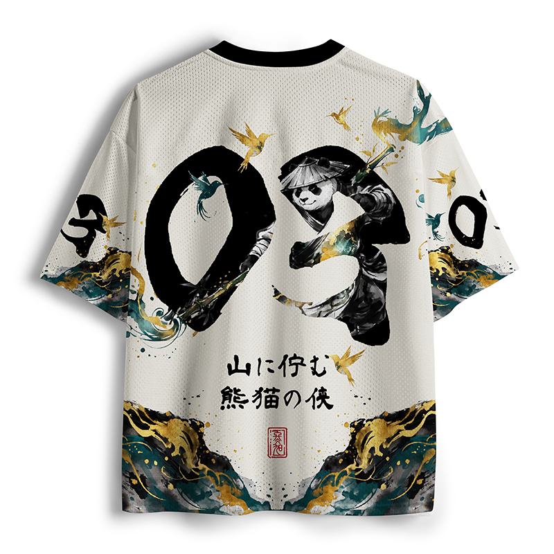 Tokyo-Tiger Mountain Panda Warrior Mesh Jersey