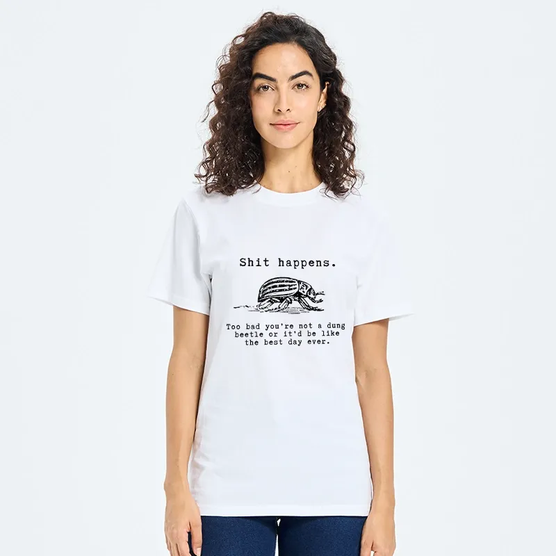 Tokyo-Tiger Funny Dung Beetle Life Philosophy Classic T-Shirt