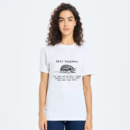 Tokyo-Tiger Funny Dung Beetle Life Philosophy Classic T-Shirt