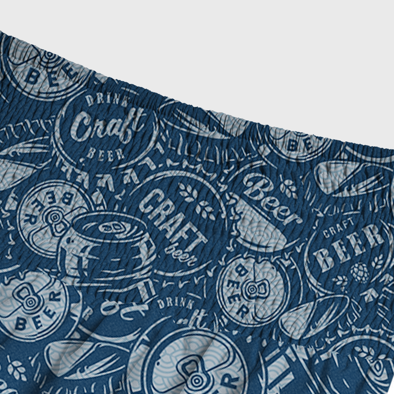 Tokyo-Tiger Craft Beer Maxi Skirt