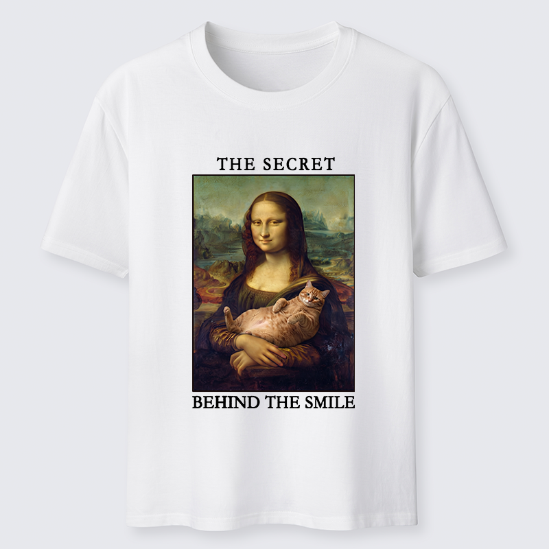 Tokyo-Tiger Mona Lisa Cat Meme Classic T-Shirt