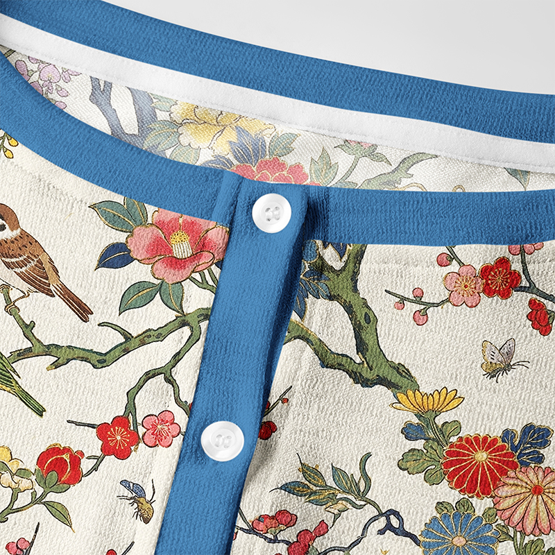 Tokyo-Tiger Blossom And Birds Women's Lightweight Cardigan