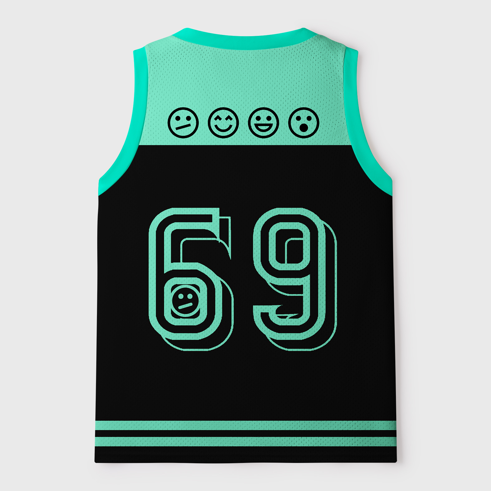Tokyo-Tiger Hyphenated Funny Mesh Tank Top