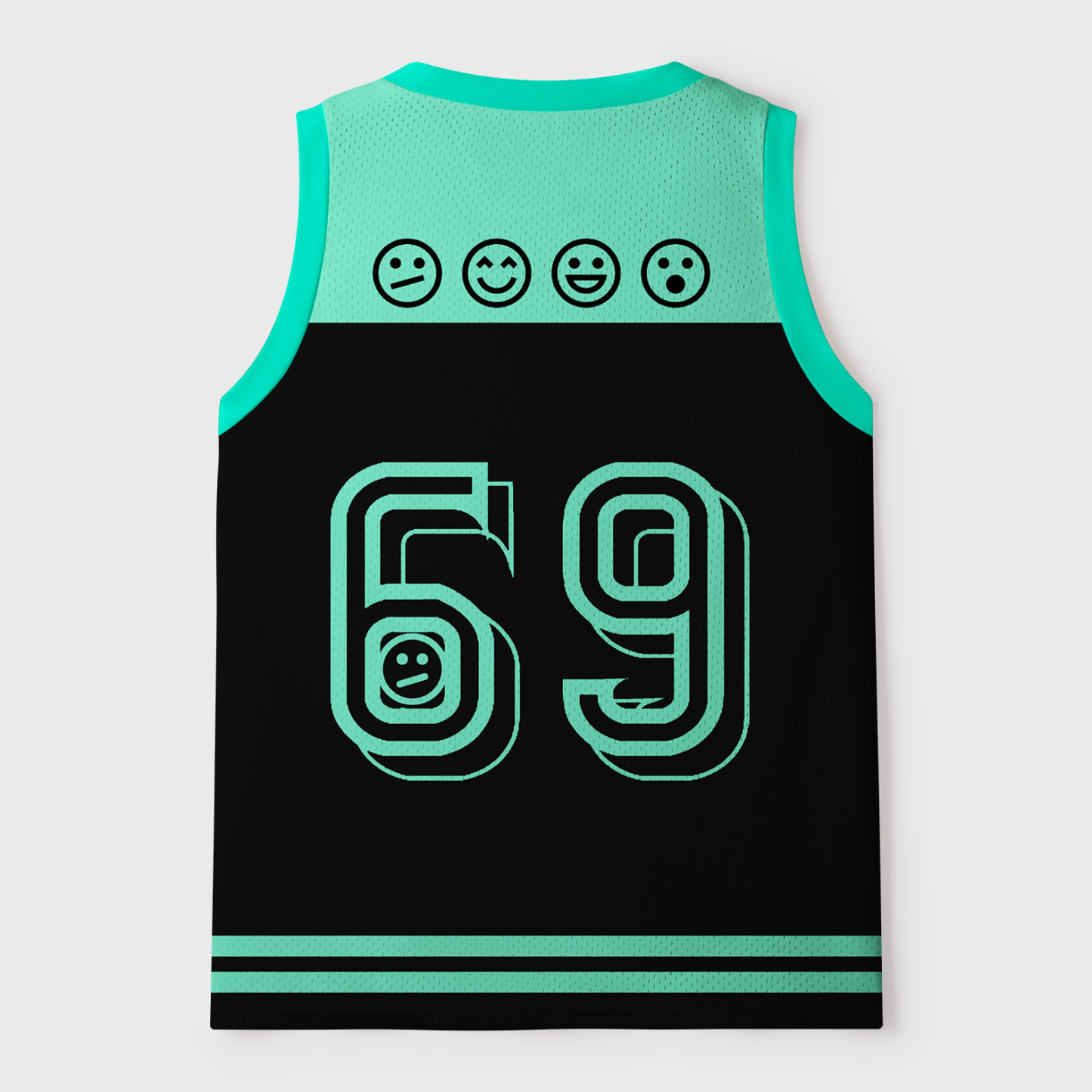 Tokyo-Tiger Hyphenated Funny Mesh Tank Top