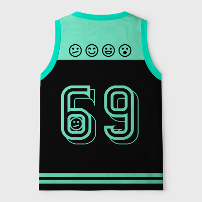 Tokyo-Tiger Hyphenated Funny Mesh Tank Top