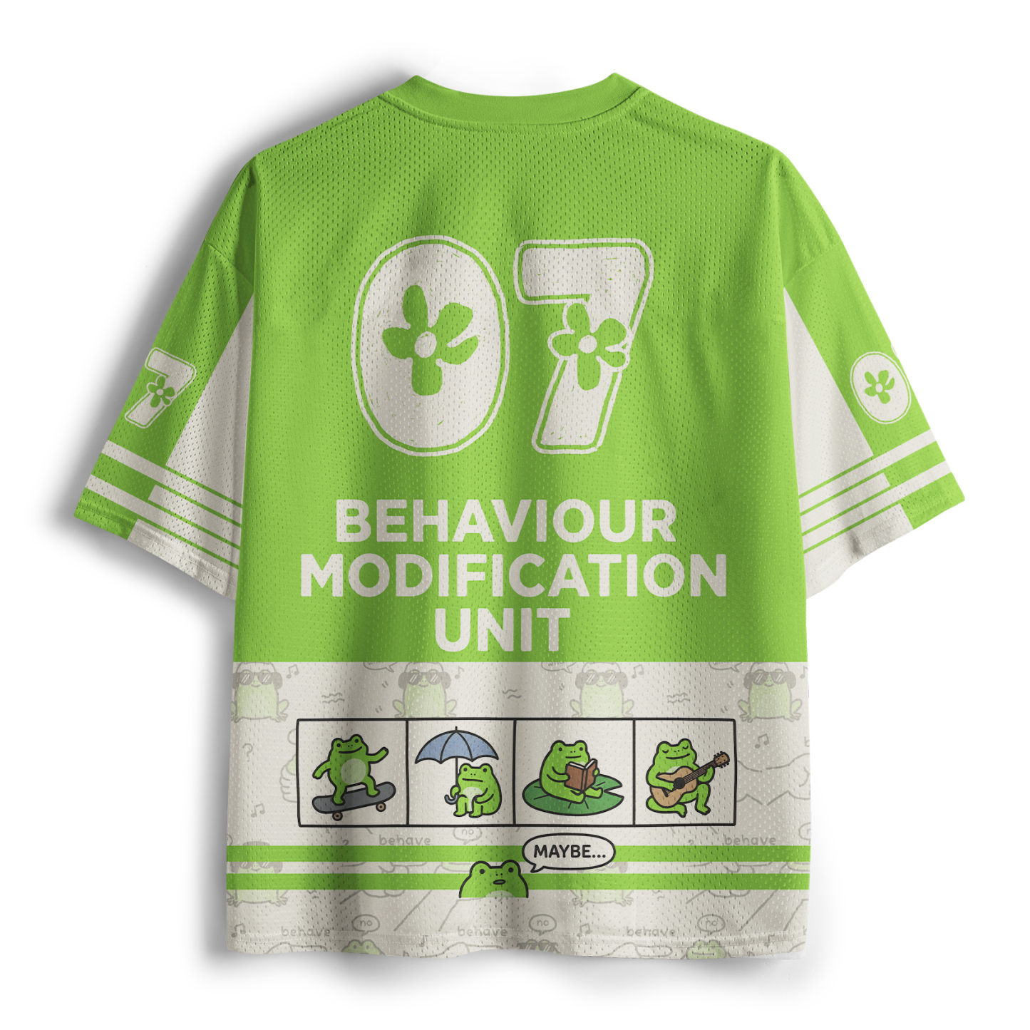 Tokyo-Tiger Japanese Dishonest Cute Frog Mesh Jersey