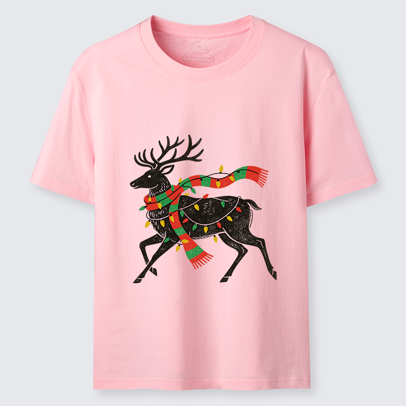 Tokyo-Tiger Christmas Light Reindeer Classic T-Shirt