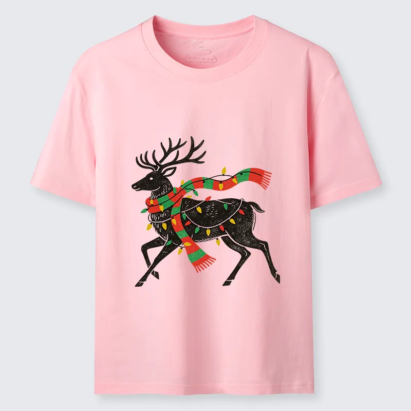 Tokyo-Tiger Christmas Light Reindeer Classic T-Shirt