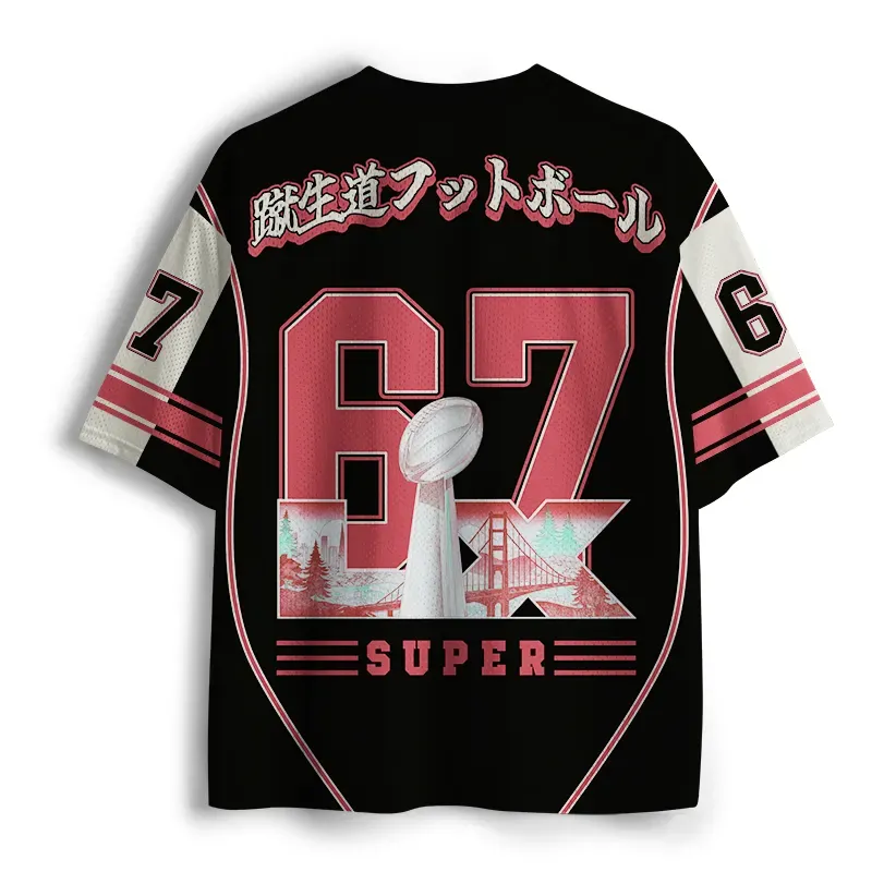 Tokyo-Tiger Final Battle Cat Samurai Mesh Jersey