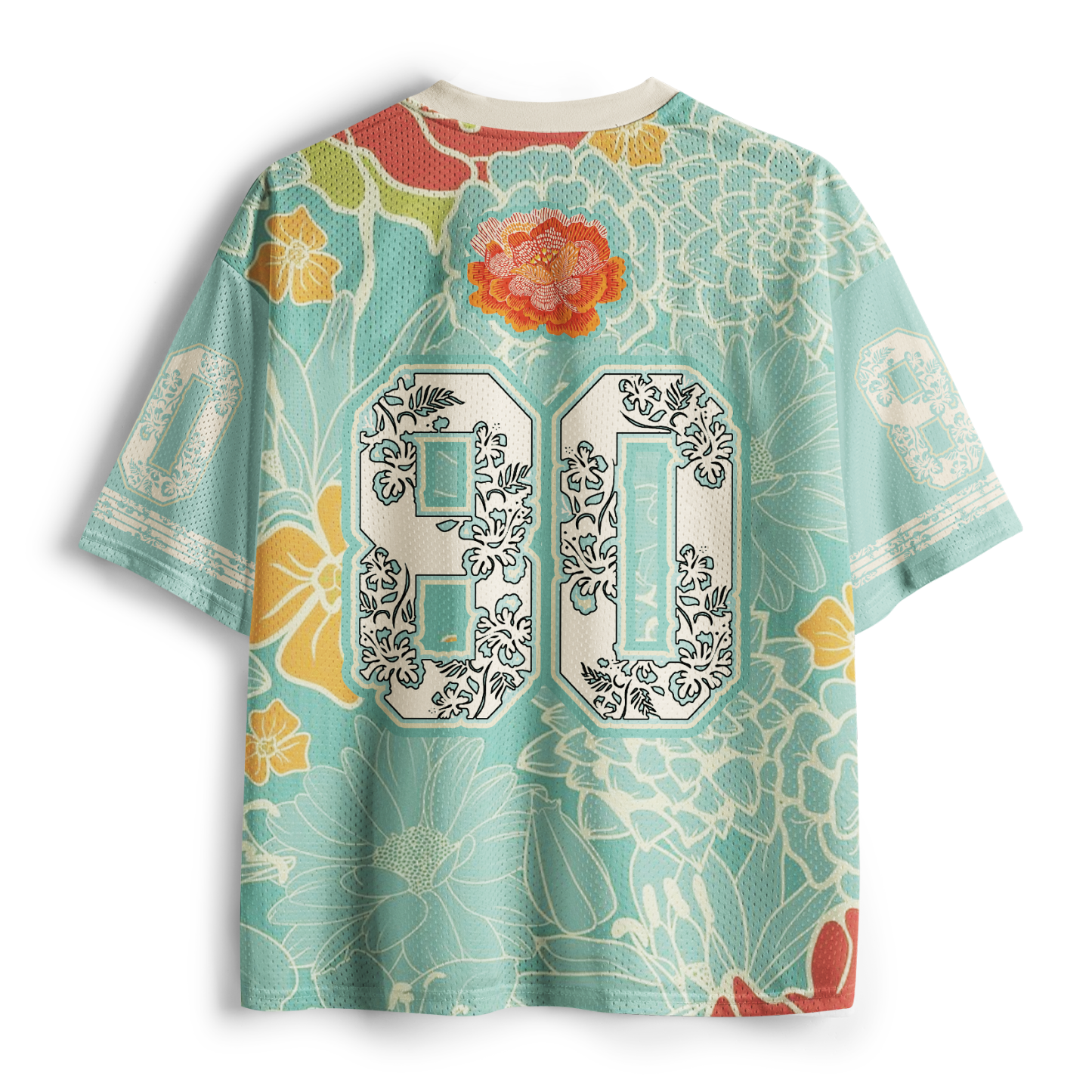 Tokyo-Tiger Ikebana Capybara Mesh Jersey