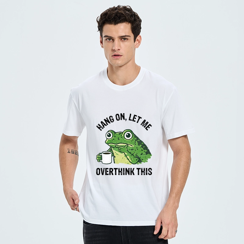 Tokyo-Tiger Overthinking Frog With Coffee Classic T-Shirt