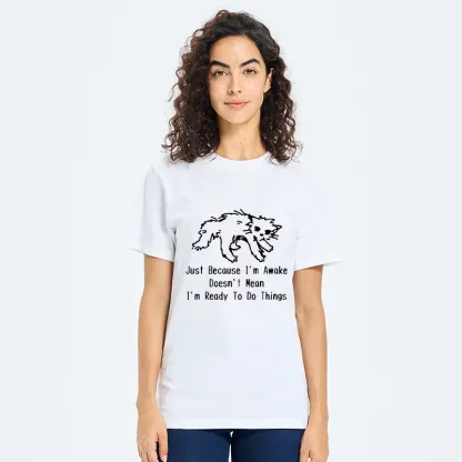 Tokyo-Tiger Chill Tired Cat Slow Lazy Life Art Classic T-Shirt
