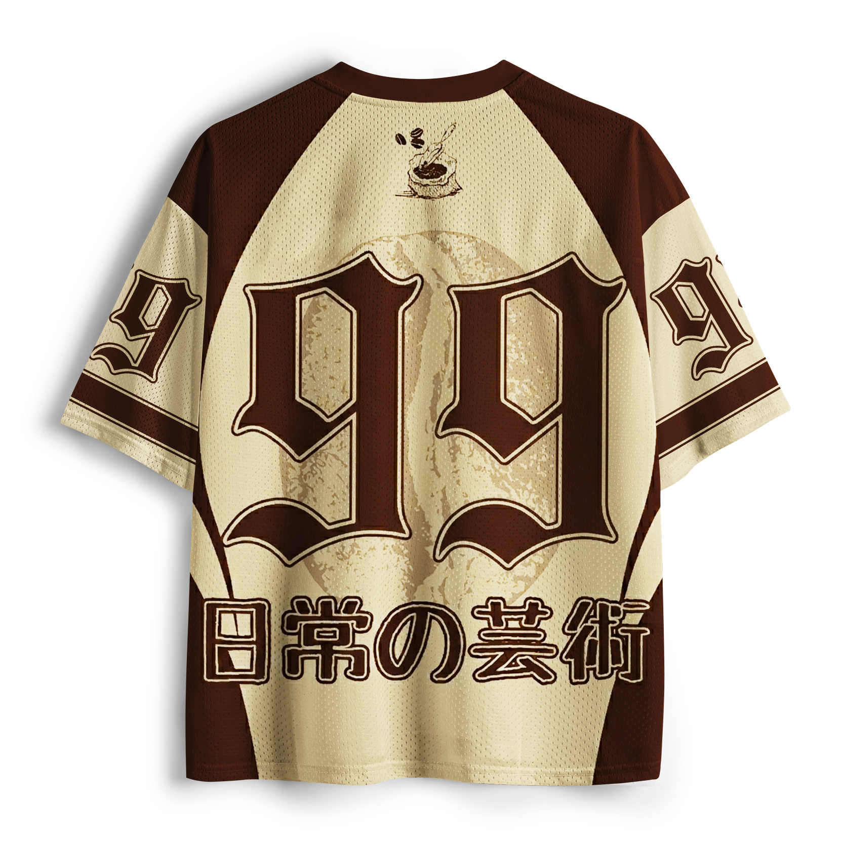 Tokyo-Tiger The Great Caffeine Wave Mesh Jersey