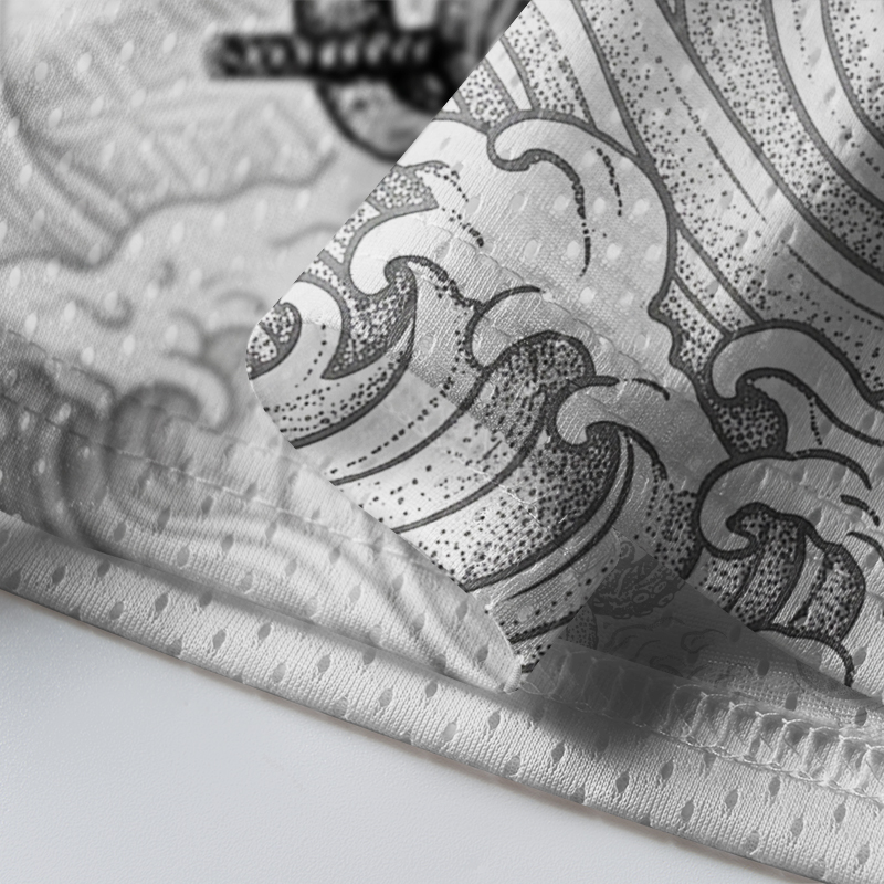 Tokyo-Tiger Samurai Octopus Warrior Mesh Jersey