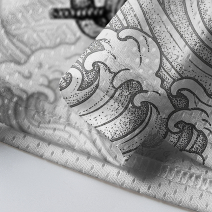 Tokyo-Tiger Samurai Octopus Warrior Mesh Jersey
