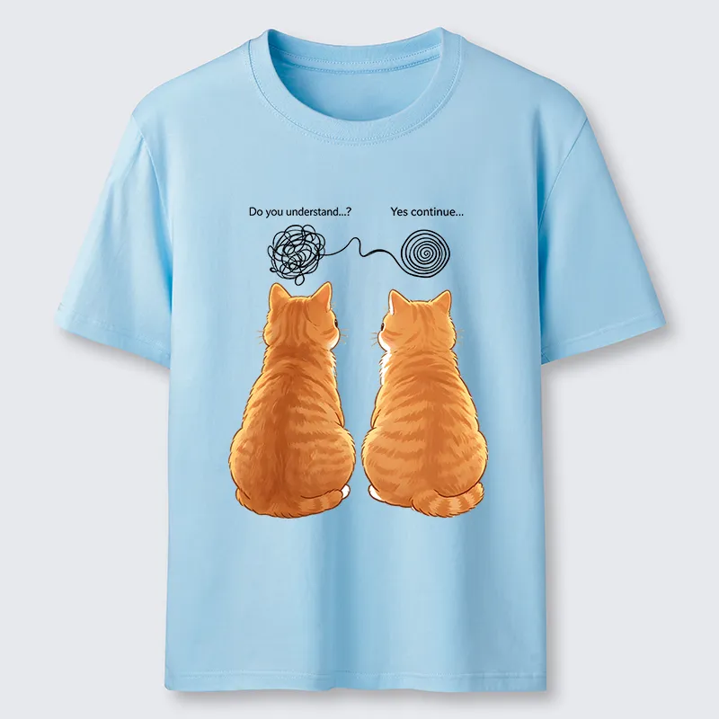Tokyo-Tiger Relatable Cat Thoughts Classic T-Shirt