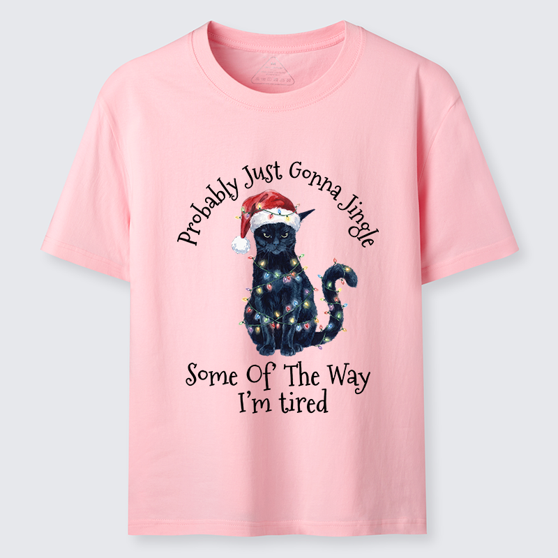 Tokyo-Tiger Tired Christmas Cat Meme Classic T-Shirt