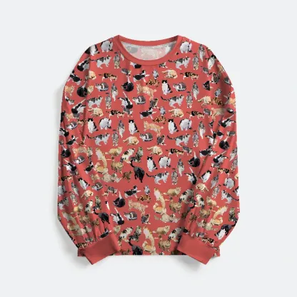 Tokyo-Tiger Cats Collection Family Pajama Sets