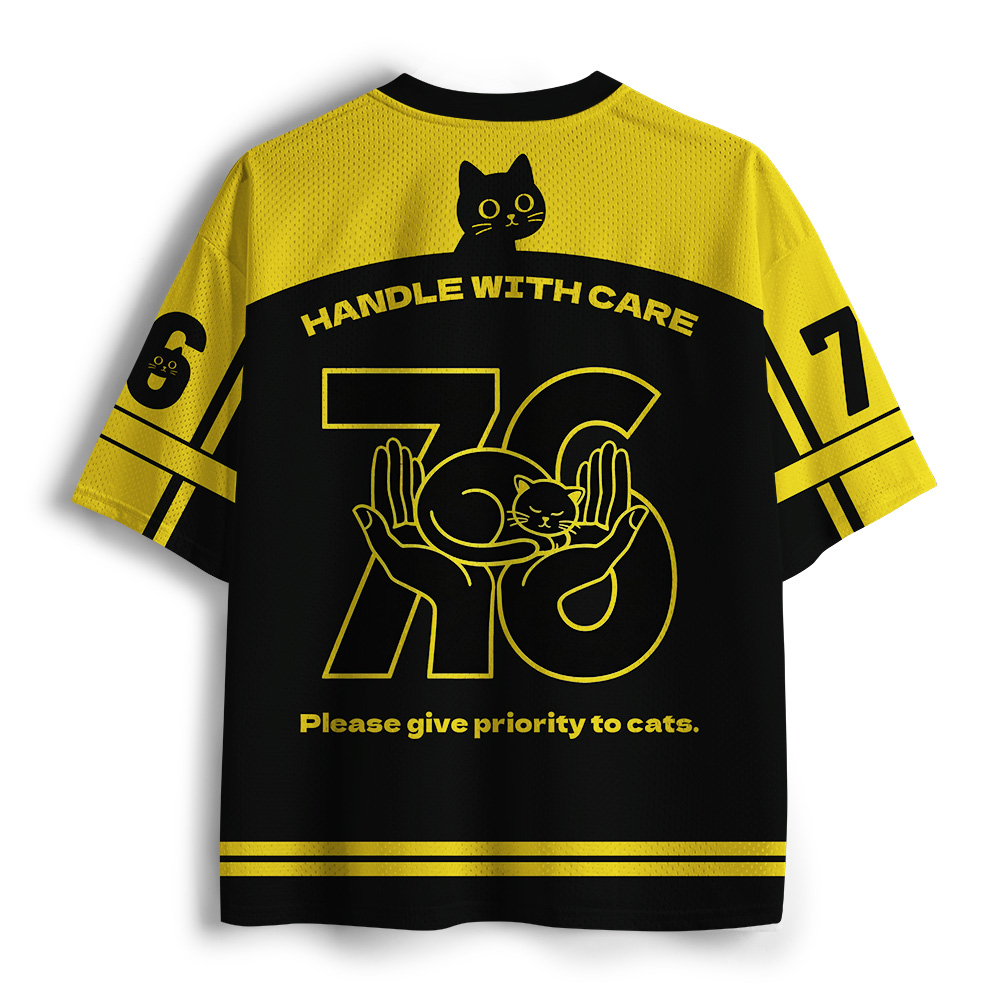 Tokyo-Tiger Handle With Care Mesh Jersey