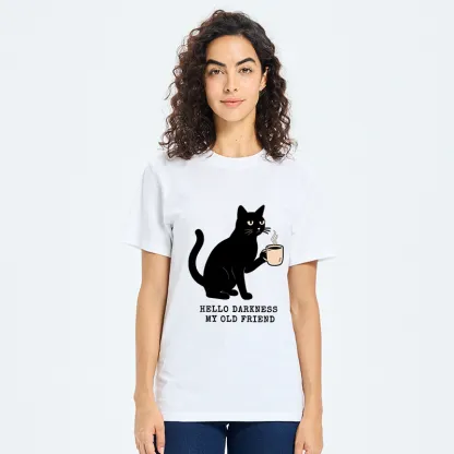 Tokyo-Tiger Hello Black Cat Classic T-Shirt