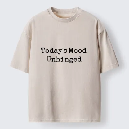 Tokyo-Tiger Chaotic Daily Mood Washed T-Shirt
