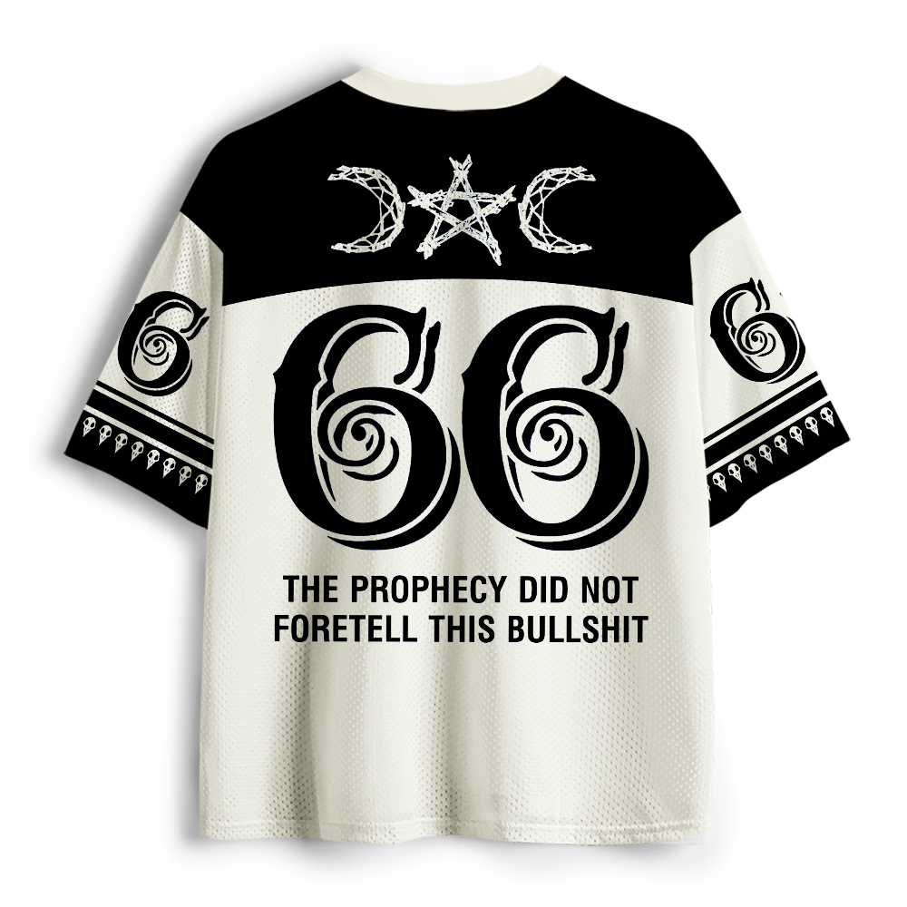 Tokyo-Tiger Funny Crow Prophecy Meme Occult Mesh Jersey